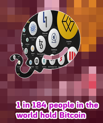How many people hold bitcoin